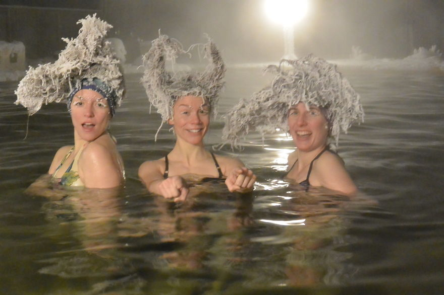 How Is The Hair Freezing Contest Done?