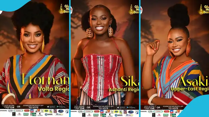 TV3 Ghana's Most Beautiful 2025 finalists - Etornam, Sika, Asakia and others