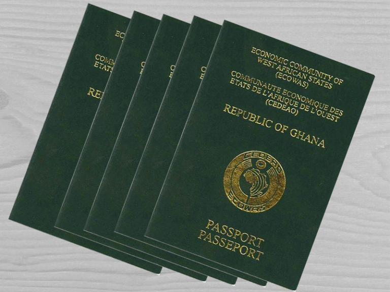 How to apply for Ghana passport online 2025